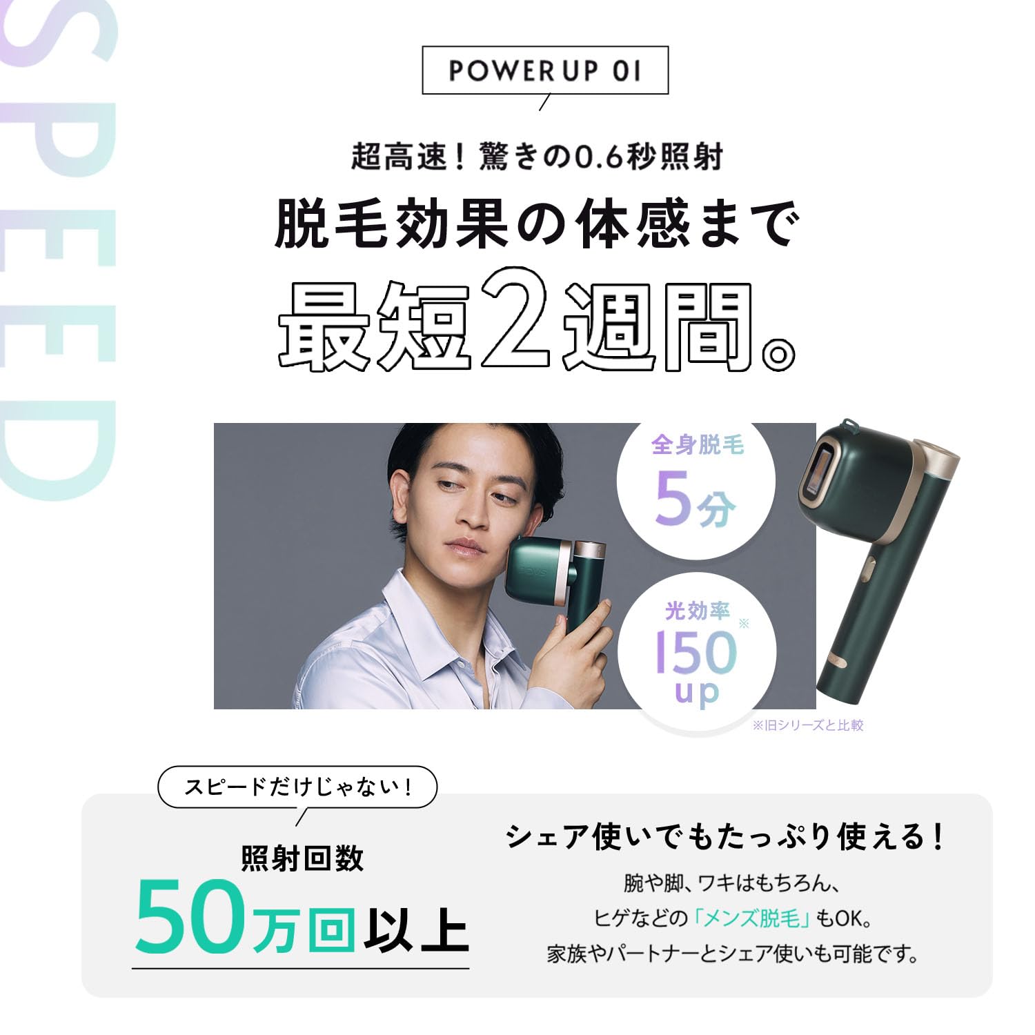 Amazon | JOVS T3 Pro max （ティースリー プロマックス） 脱毛器 光