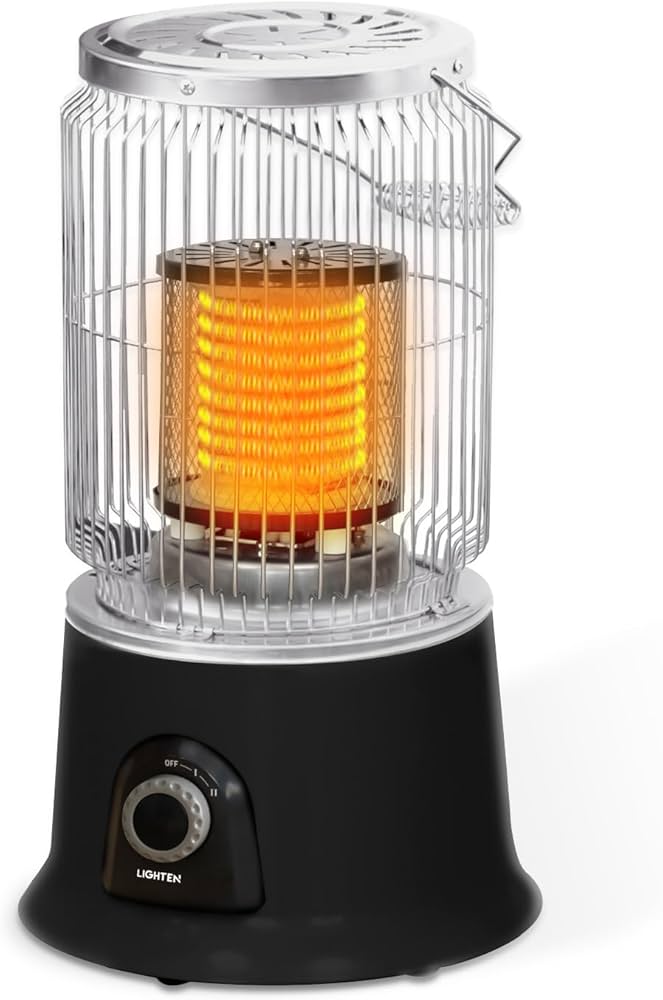 Amazon | 【頂点看板】ヒーター 電気ストーブ 5秒速暖 360°高速暖房