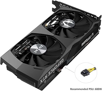Amazon.com: ZOTAC GAMING GeForce GTX 1660 SUPER Twin Fan Black 6GB