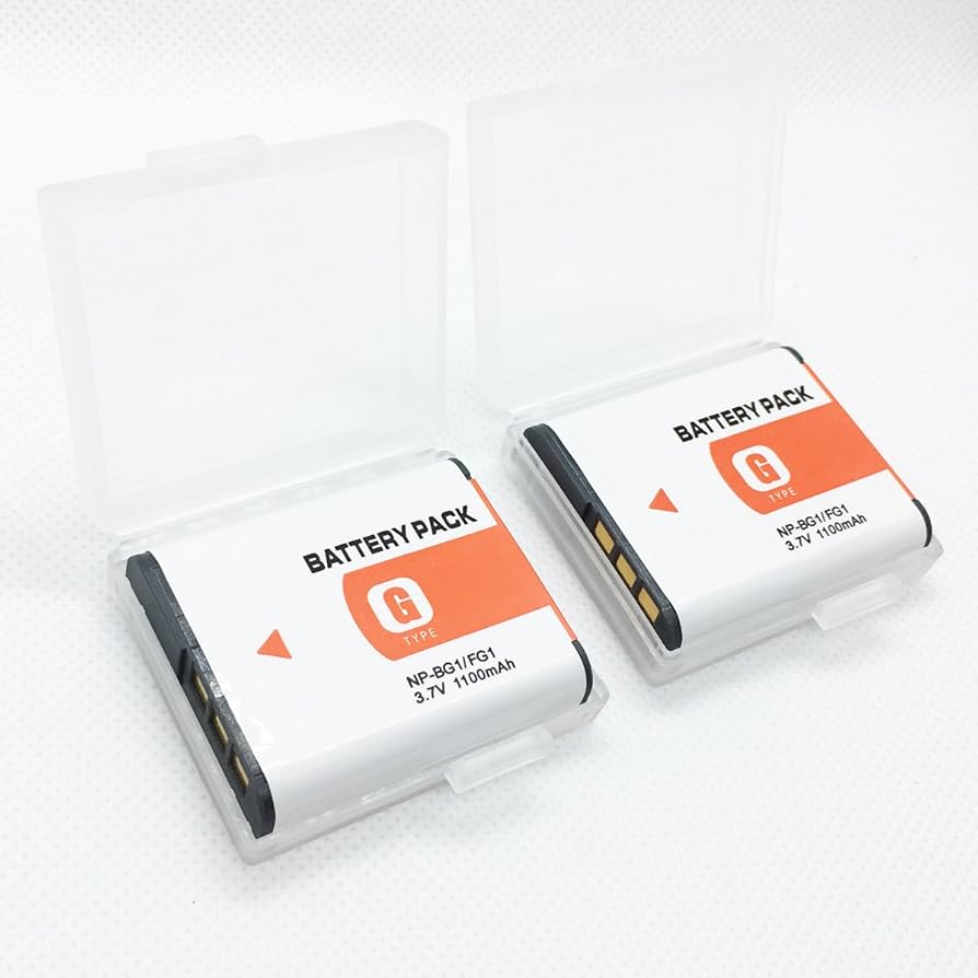 Rechargeable Li-ion Battery (2-Pack) for Sony Cybershot DSC-N1