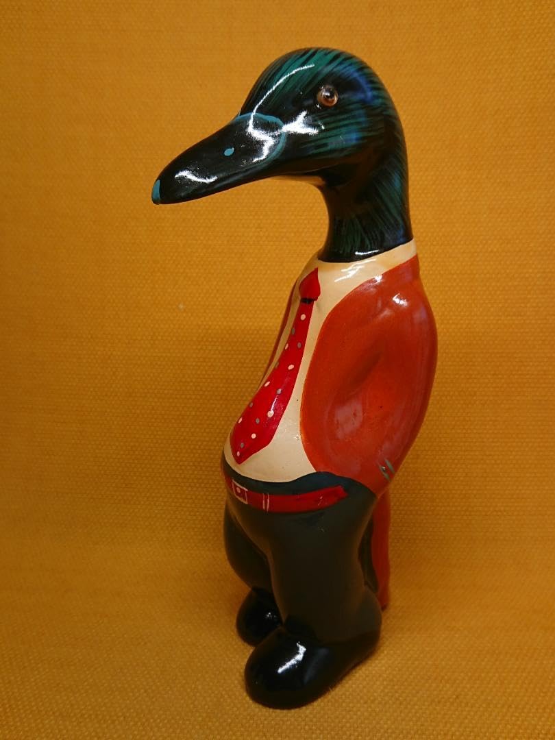 Amazon.co.jp: 人形 カモ 陶器 ビンテージ ヨーロッパ 置物 工芸 術