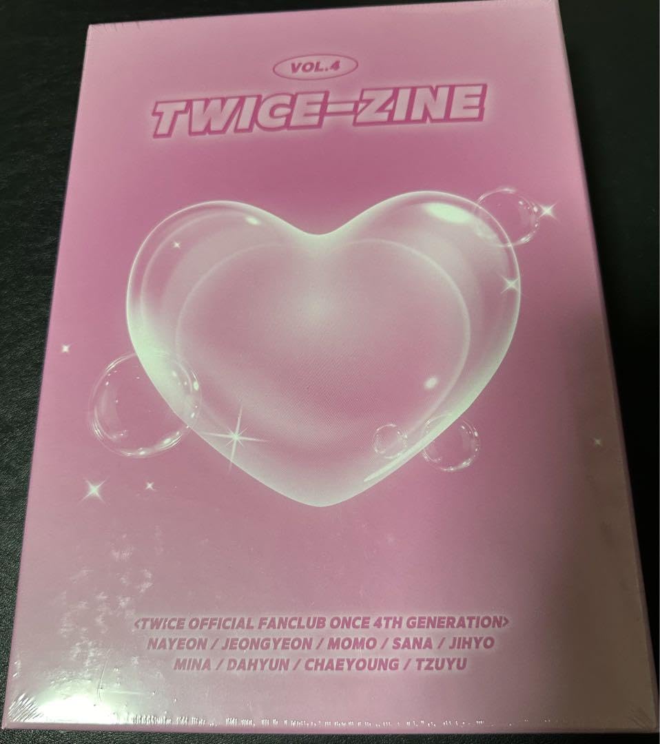 Amazon.co.jp: 韓国 FC ONCE 4期 限定 入会特典 TWICE ZINE : おもちゃ