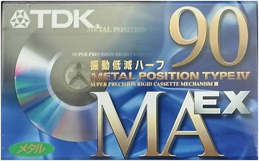 Amazon | TDK メタルテープ カセットテープ 90分 振動低減ハーフ採用
