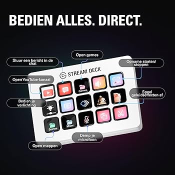 Amazon.com: Elgato Stream Deck MK.2 White – Studio Controller, 15