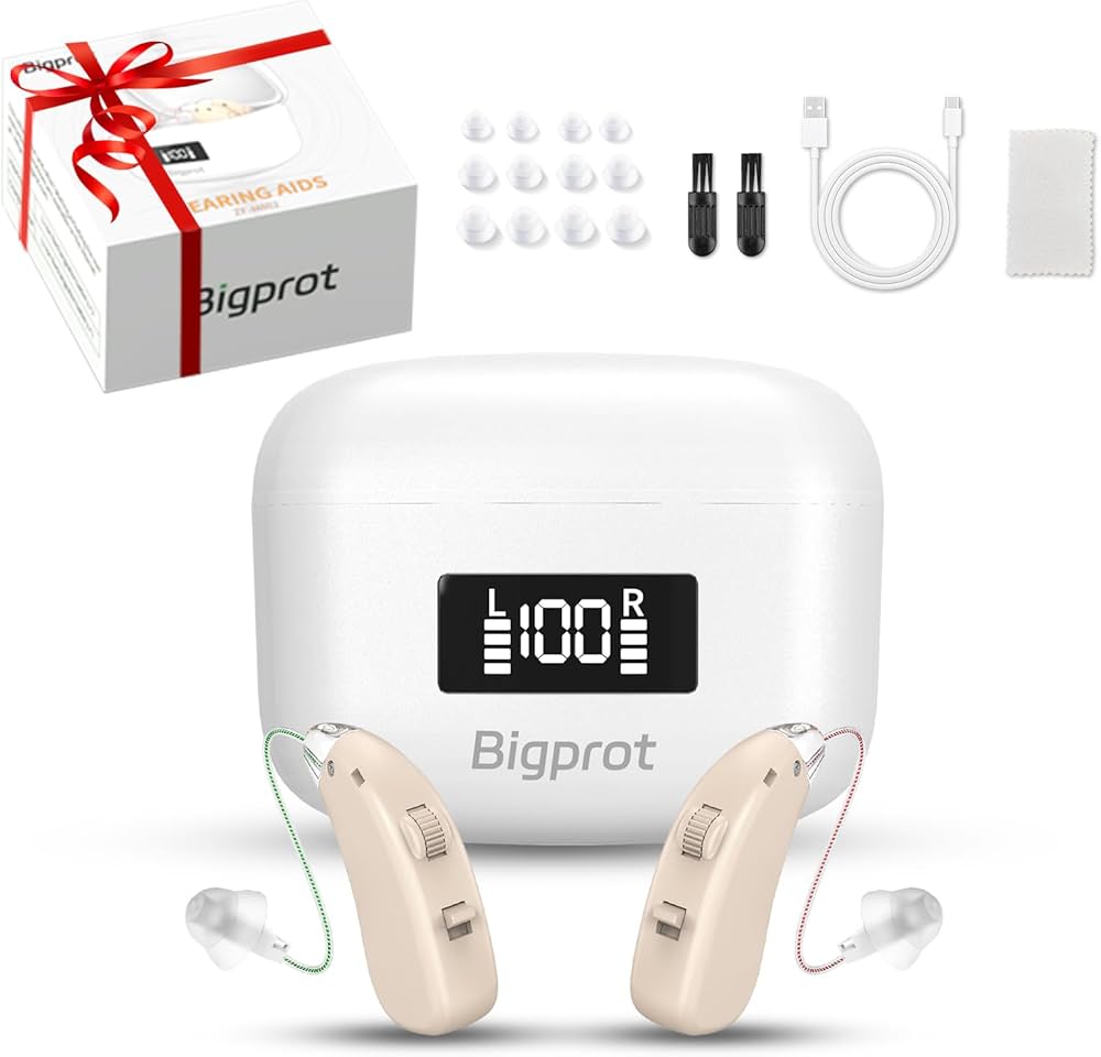 Amazon.co.jp: 【2025年革新型正規品・簡単操作 】Bigprot 充電式集音