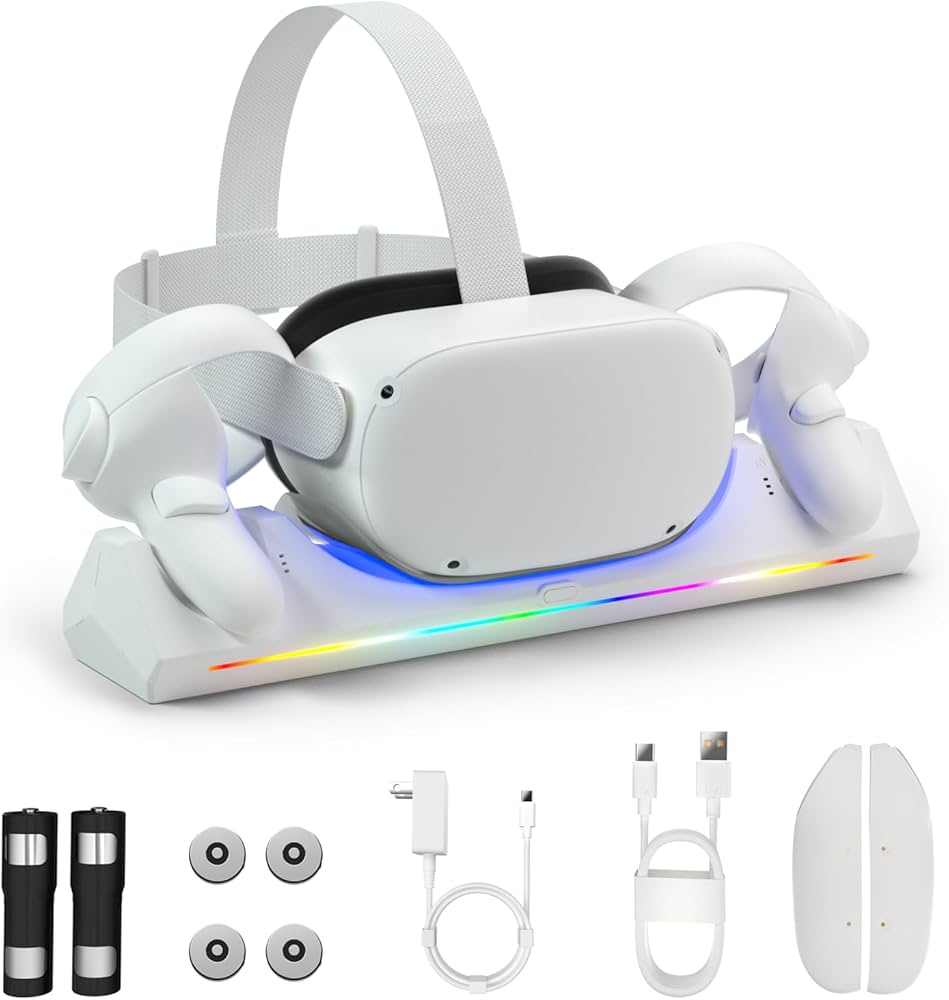 Amazon.com: Bioherm Charging Dock for Oculus Quest 2, Magnetic