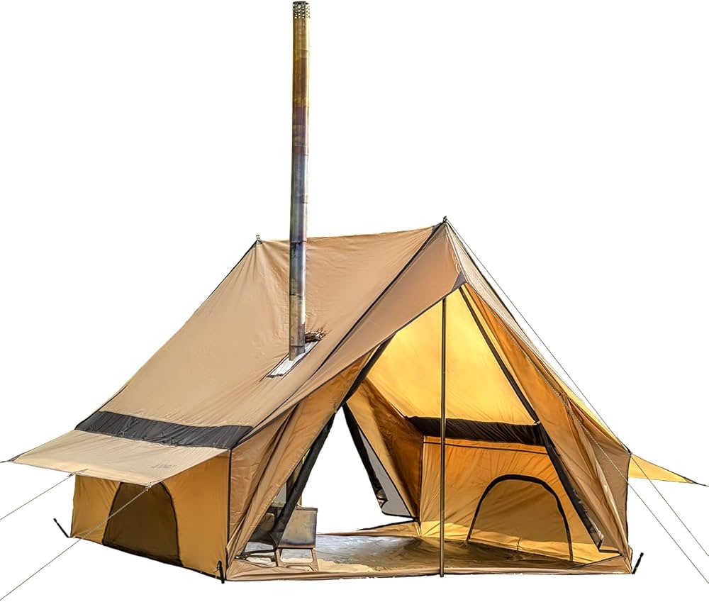 Amazon.co.jp: POMOLY ロッジ型テント CHALET 70 Max キャンプテント2