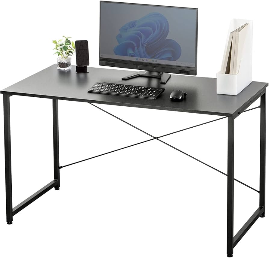 Amazon | サンワダイレクト パソコンデスク 幅120×奥行60cm モニター