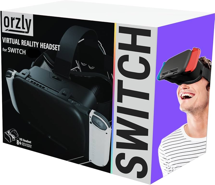 Orzly VR Headset Designed for Nintendo Switch & Switch OLED