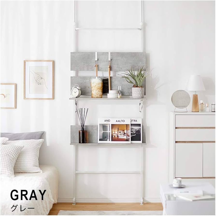 Amazon.co.jp: LOWYA ロウヤ 突っ張り棚 つっぱり パーテーション