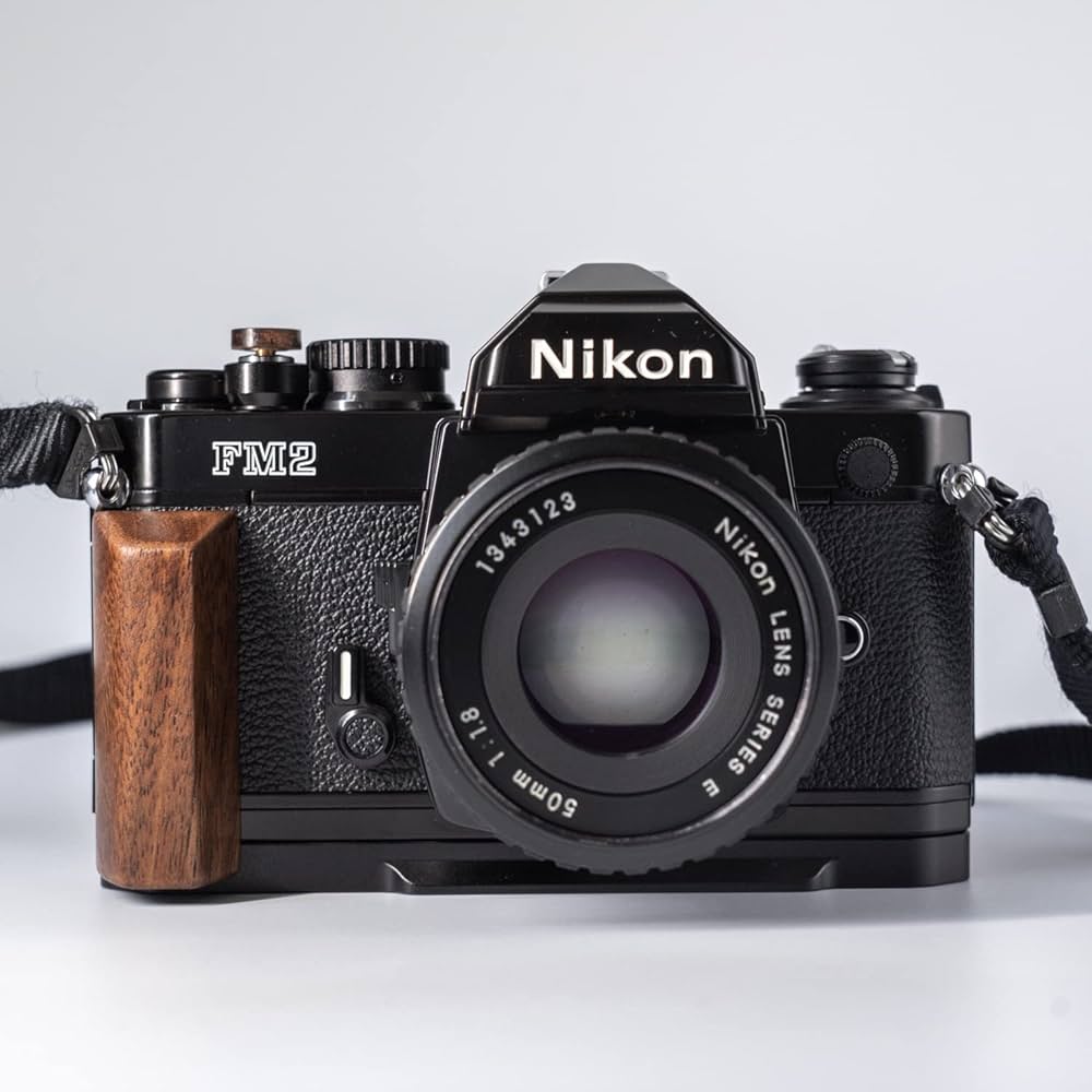 Amazon | ウッド L ハンドグリップ FM2 FM3A FM FE FE2 カメラアルミ