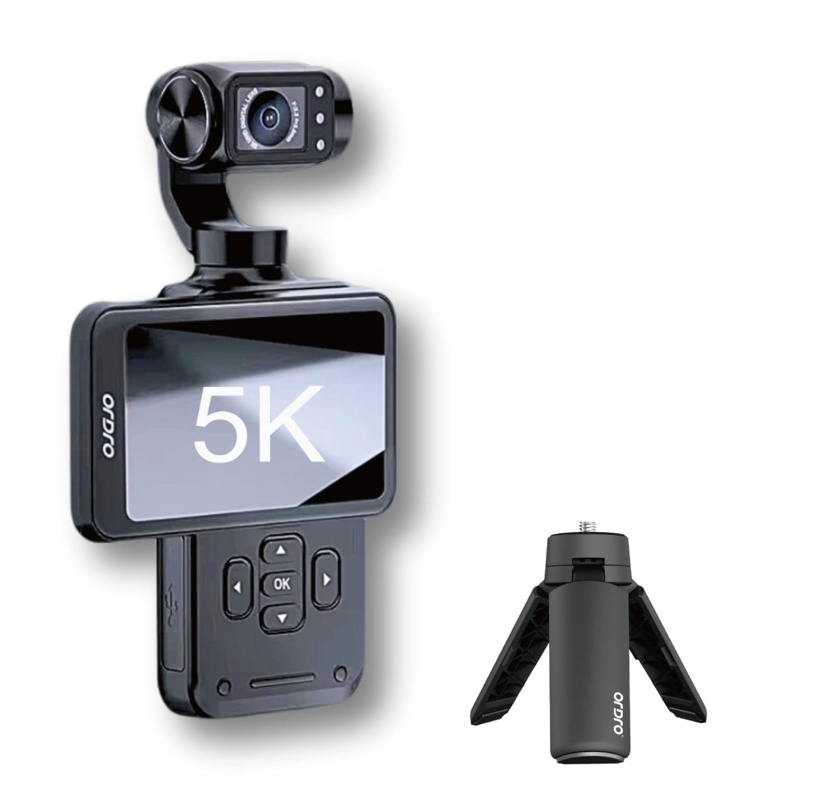 Amazon | 【 国内正規代理店 】ORDRO M5 最新型 5K ジンバルカメラ