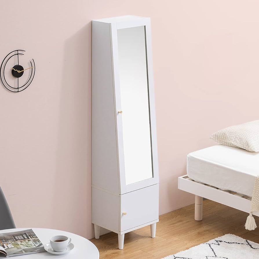 Amazon.co.jp: 三栄コーポレーション ドレッサー 姿見 収納 ミラー