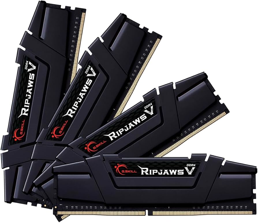 G.SKILL RipjawsV Series DDR4 RAM (XMP) 128GB (4x32GB) 3200MT/s