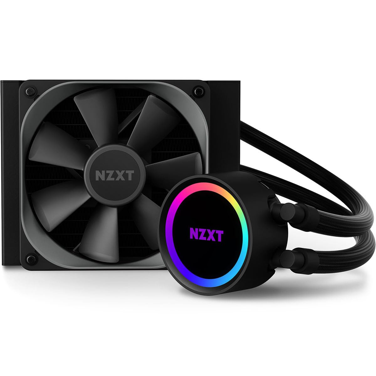 Amazon | NZXT Kraken 120 簡易水冷CPUクーラー 120mm RL-KR120-B1