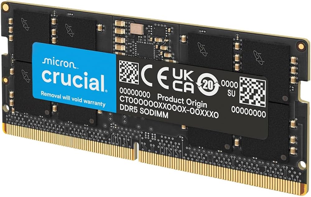 Amazon.in: Buy Crucial RAM 32GB DDR5 4800MHz CL40 Laptop Memory
