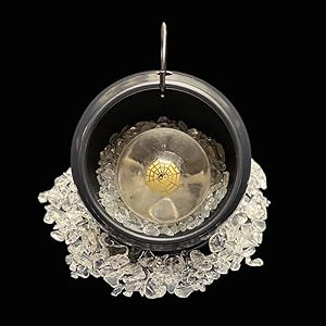 Amazon.co.jp: 癒しアイテム ｢癒しの極音｣ 音叉 水晶玉 ヒマラヤ水晶