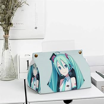 Amazon｜初音 ミク ティッシュケース 長方形 おしゃれ 北欧 ティッシュ