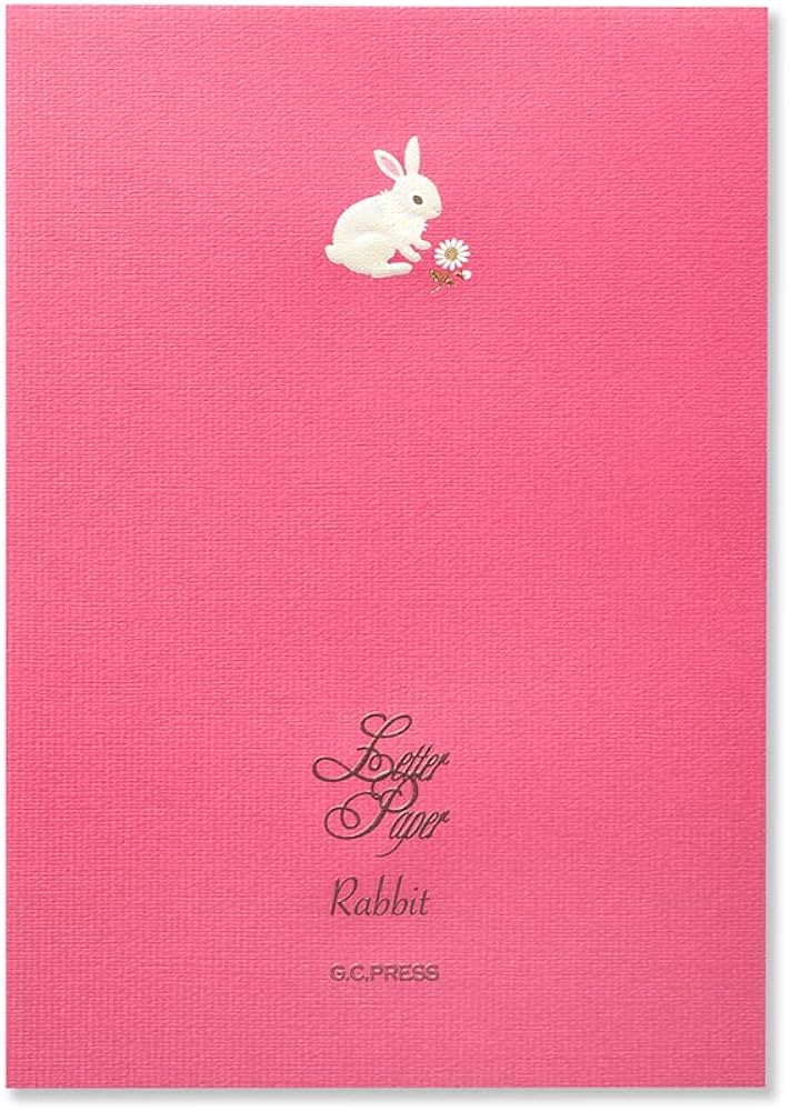 Amazon | G.C.PRESS 便箋 ウサギ ｜ ラッキーシンボル マーガレット