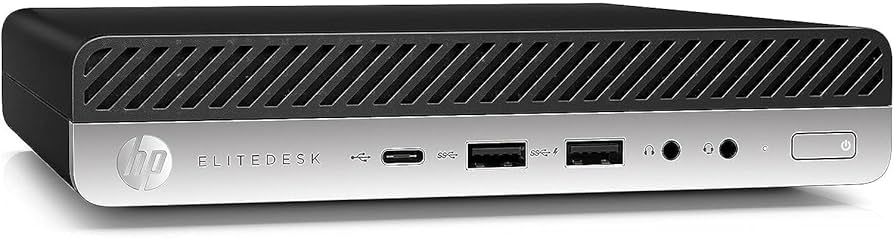HP EliteDesk 800 G5 Mini Tiny Business PC, Intel Hexa-Core i5