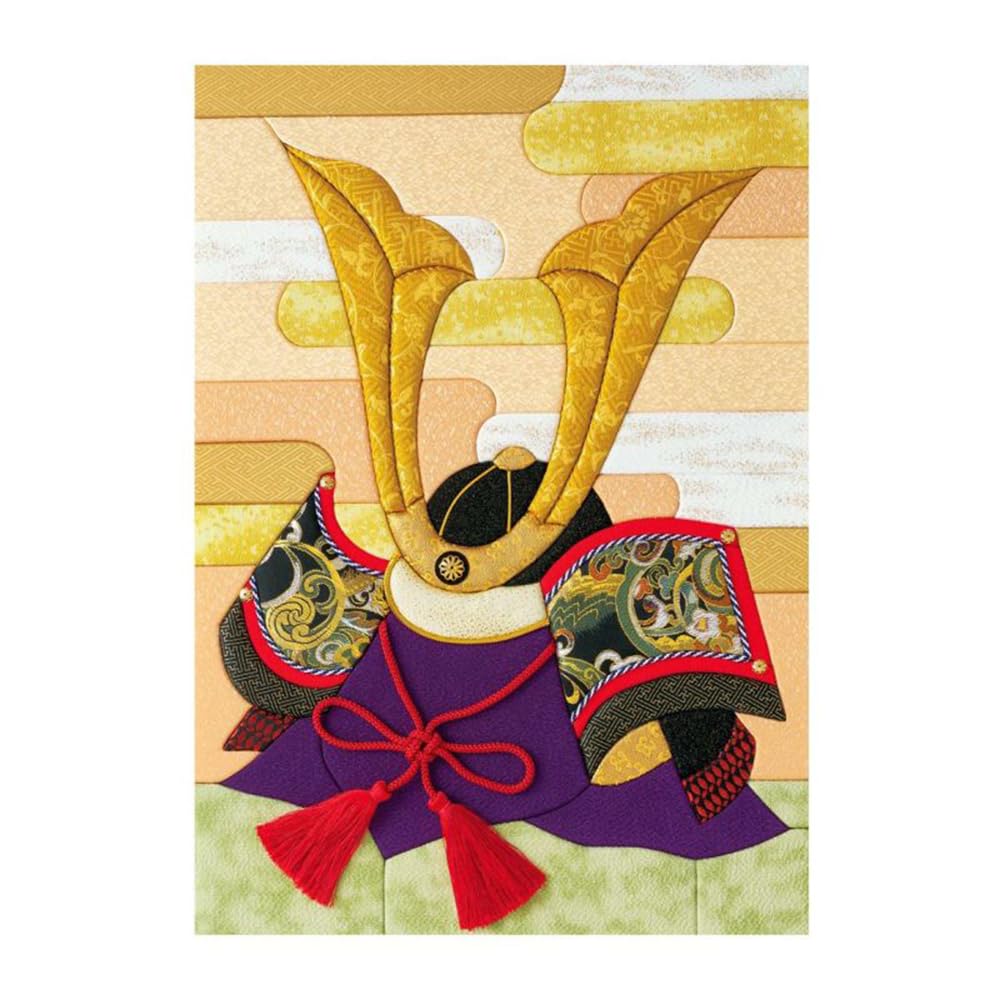 Amazon | さくらほりきり きめこみ特大 金襴の慶雲兜 5349642 | 兜飾り