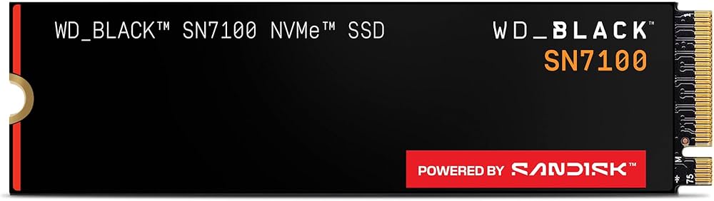 Amazon | WD_BLACK 4TB SN7100 NVMe 内蔵ゲーミングSSD ソリッド