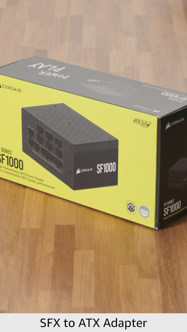 Amazon.com: CORSAIR SF1000 (2024) Fully Modular SFX Low Noise 80