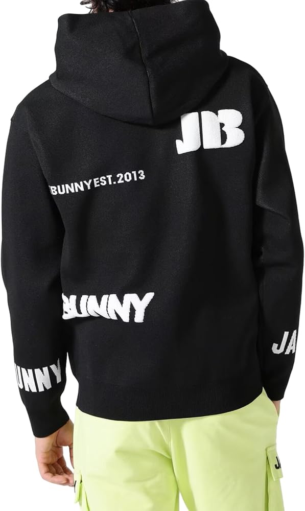 Amazon.co.jp: [ジャックバニー] メンズ ニットパーカー (ロゴ