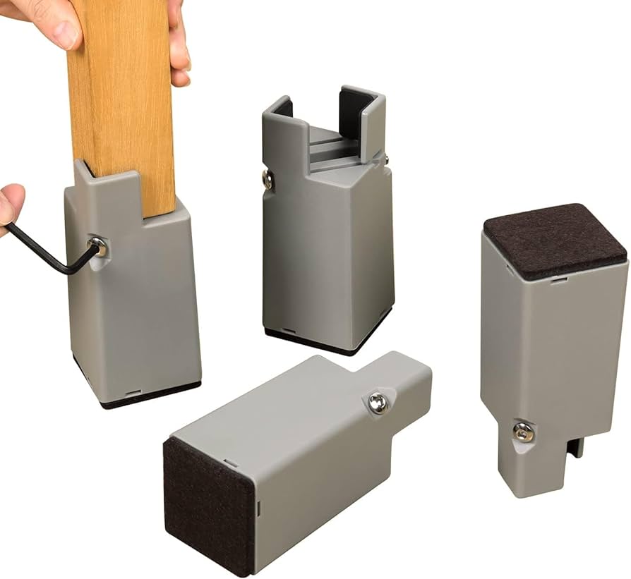 Amazon.co.jp : BOIVSHI 高さ調整 継ぎ脚 テーブル 脚 継ぎ足し 4個