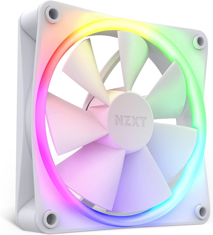 Amazon | NZXT F120RGB 120mm RGB対応ホワイト PCケースファン RF