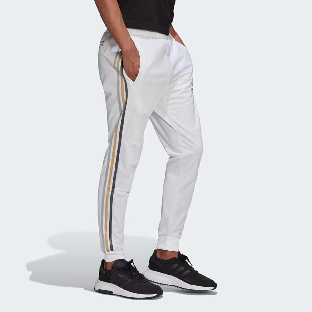 Amazon.com: adidas Chile 20 Men's Track Pants, White Small