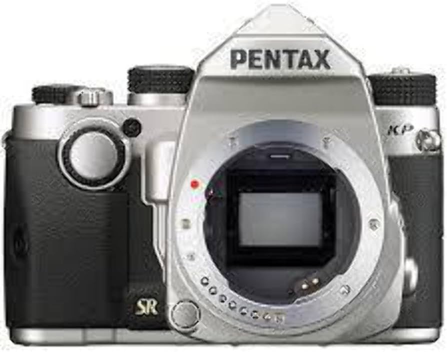 Amazon.com : Pentax KP Silver Body 24.32 Ultra-Compact