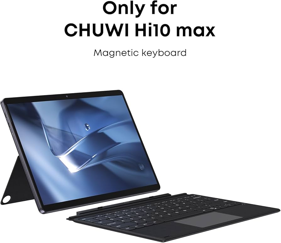 Amazon.com: CHUWI Hi10 Max Tablet Keyboard, Backlit Keyboard, 2 in