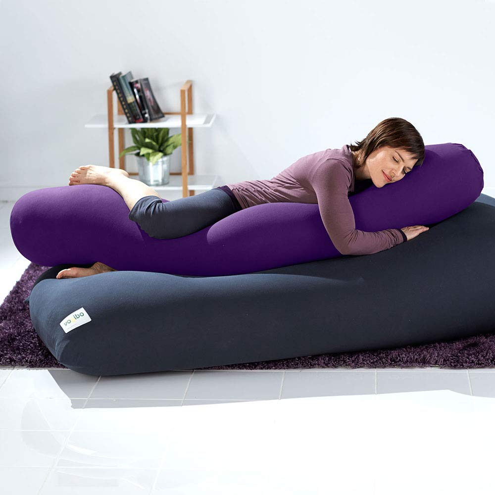 Amazon｜Yogibo Roll Max ヨギボー ロールマックス パープル 抱き枕