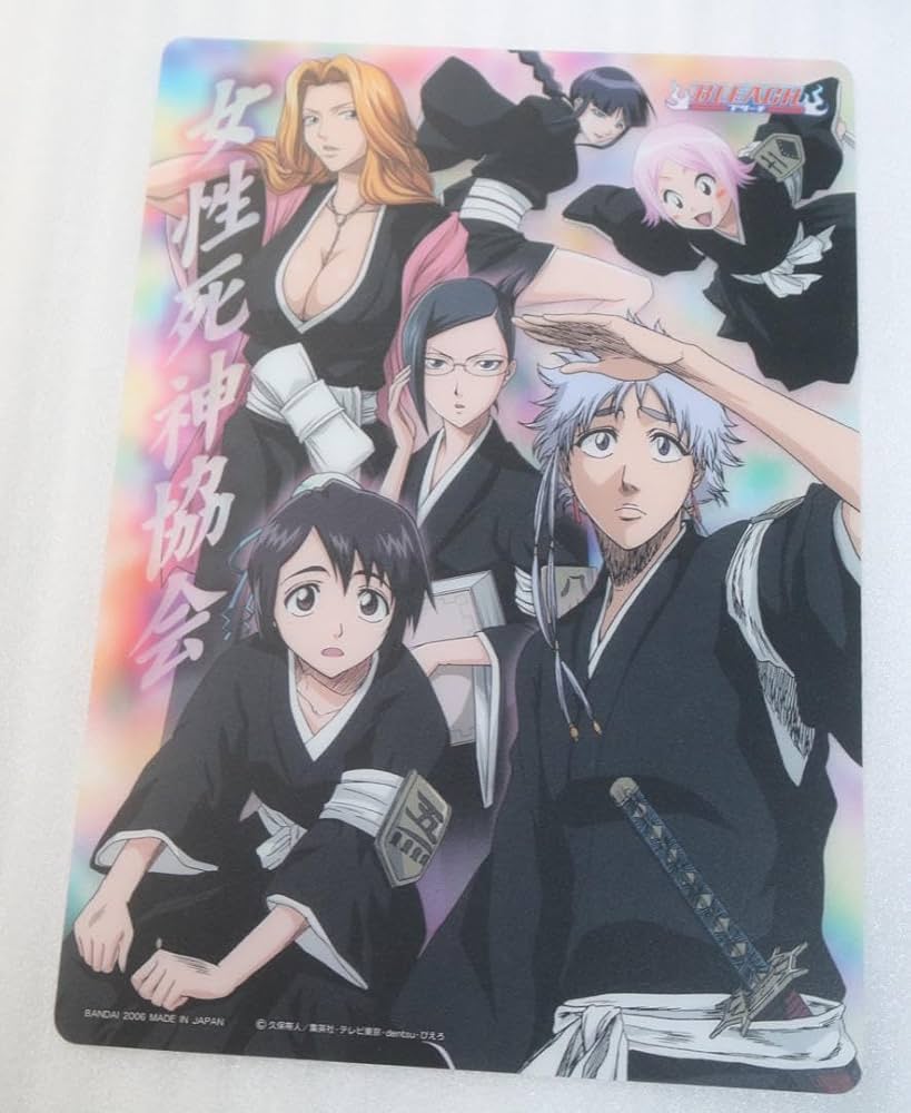 Amazon.co.jp: 女性死神協会 下敷き BLEACH : おもちゃ