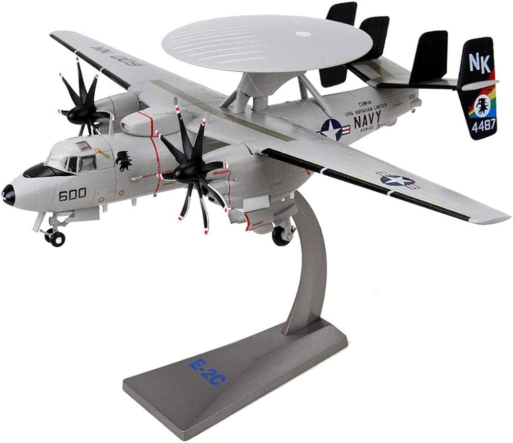 Amazon.co.jp: 1/72 USAF E-2Cホークアイ空中早期警報航空機飛行機