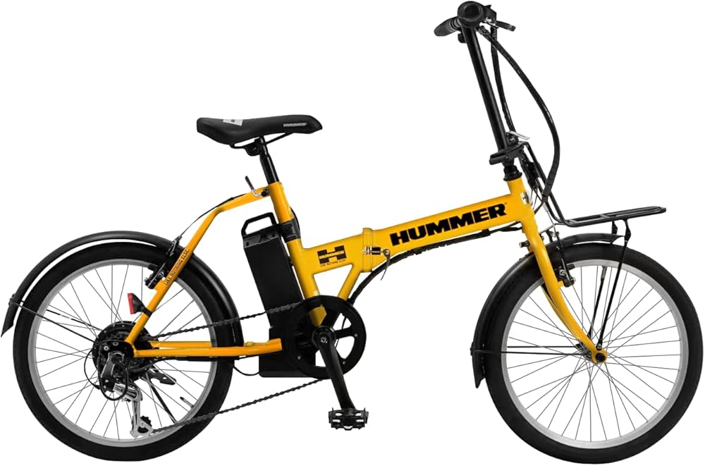 Amazon | 20インチ折り畳み電動アシスト自転車 HUMMER ハマー電動