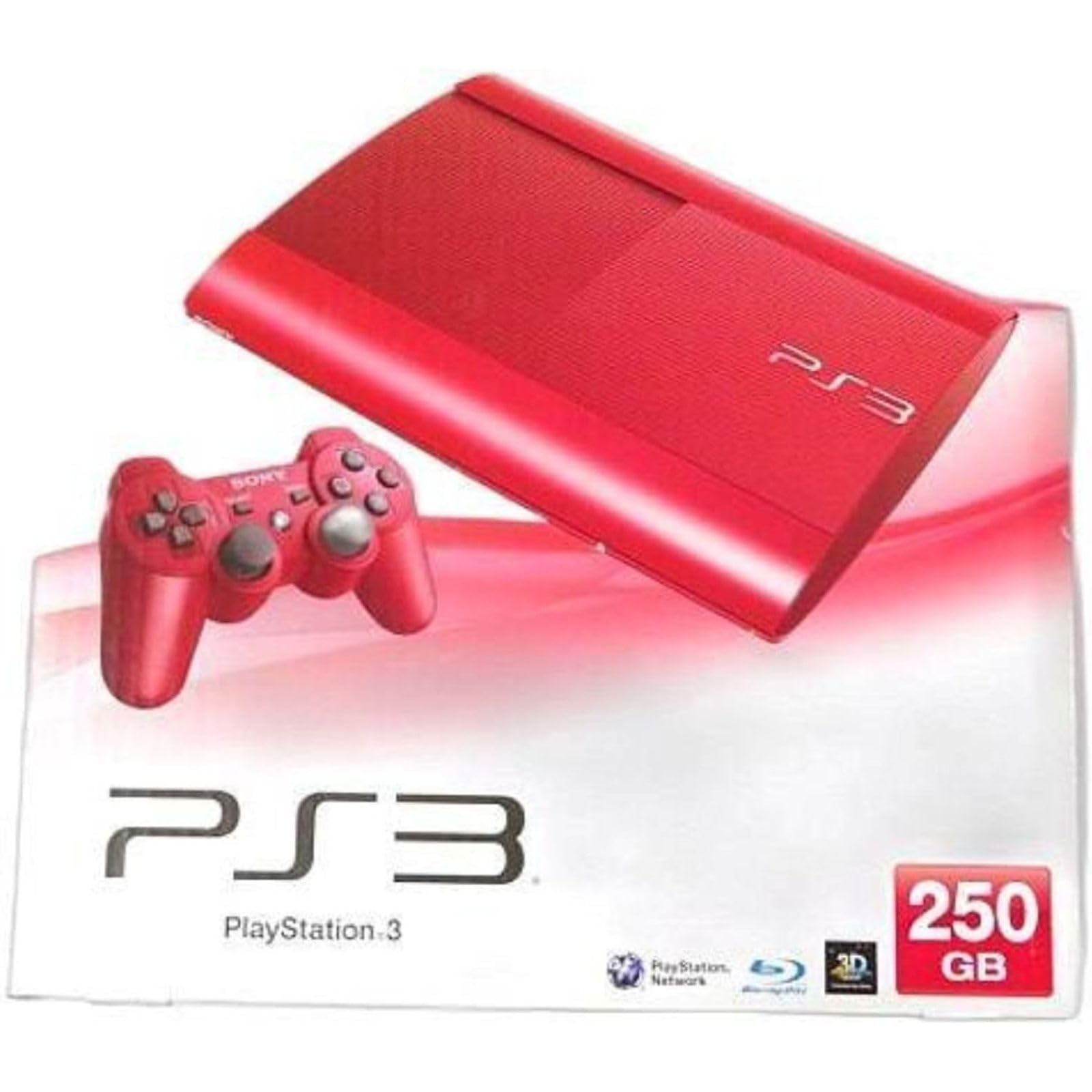 Amazon | 【整備済み品】 PlayStation3 250GB ガーネット・レッド