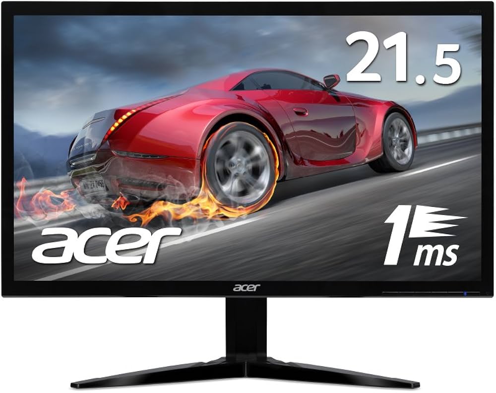 Amazon.co.jp: Acer ゲーミングモニター KG221Qbmix 21.5インチ 応答