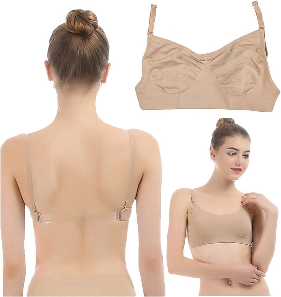 Amazon | バレエ ブラジャー ブラトップ バレエブラ アンダーウェア