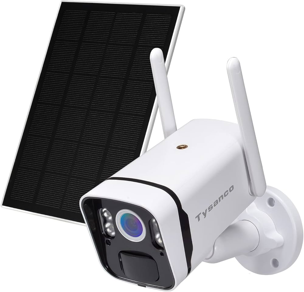 Amazon.co.jp: 【400万高画素・完全無線】Tysanco防犯カメラ 屋外