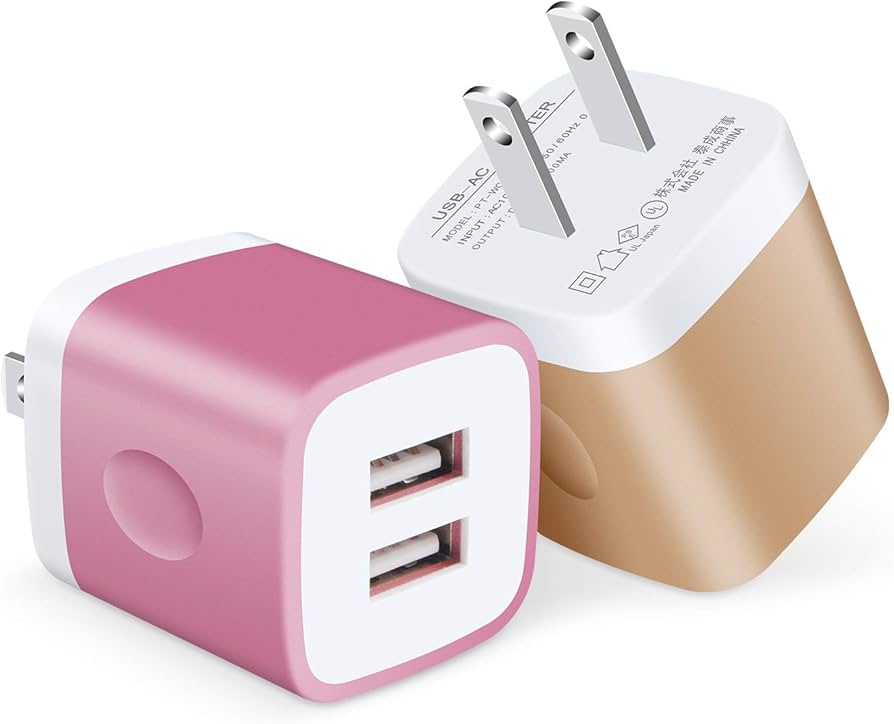 Amazon | USBコンセント iPhone充電器 USB充電器 2ポート HopePow USB