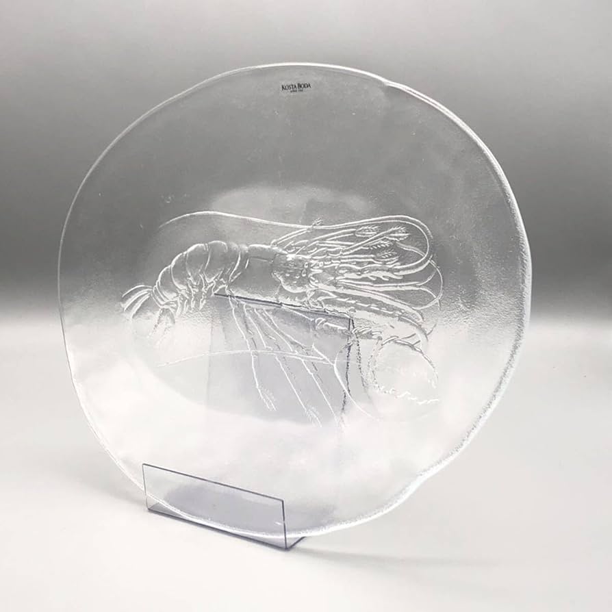 Amazon.co.jp: KOSTA BODA コスタボダ SINCE 1742 ロブスター ガラス皿
