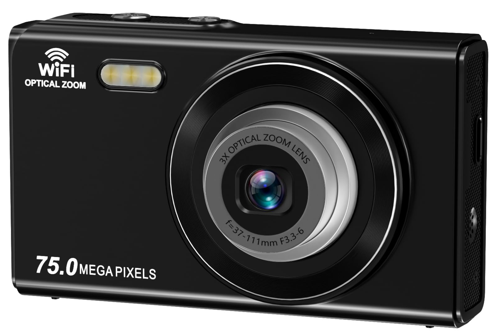 Amazon | YULINJIA デジカメ 3倍光学ズーム スマホに送れる 4K