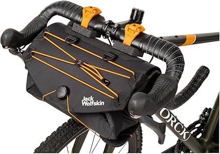 Amazon.co.jp: Jack Wolfskin Handlebar Bag, 3.1 gal (15 L
