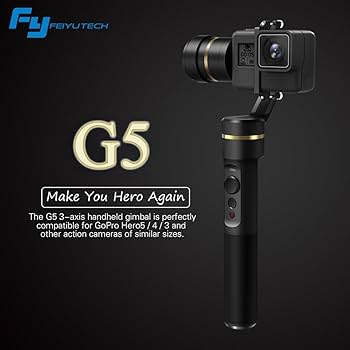 FeiyuTech FY-G5 3-Axis Water Splash-Proof Handheld Gimbal for