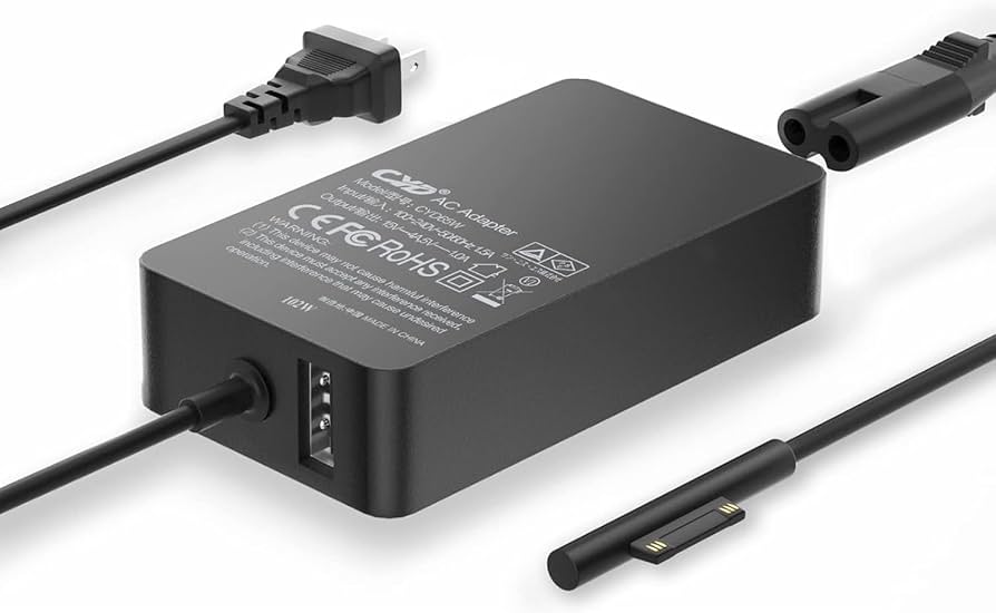 Amazon.co.jp: Surface 102w 充電器, CYD 102W 充電器Surface Book 2/3