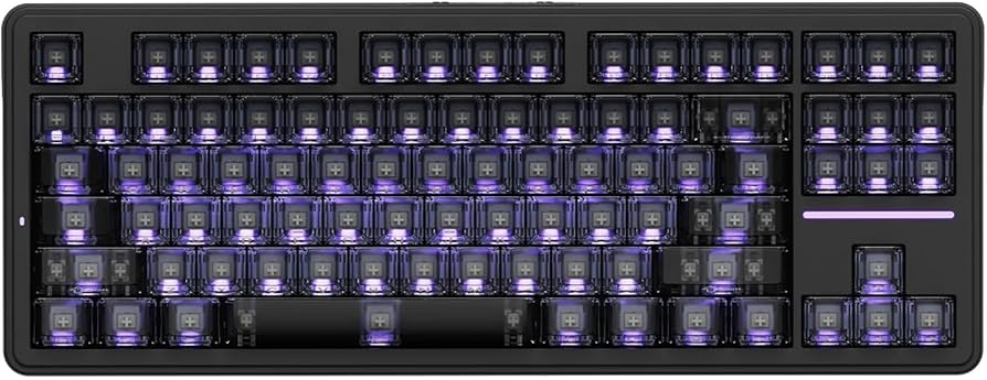 Amazon.com: ATK A87 Pro Wireless Mechanical Keyboard, 87-Key TKL