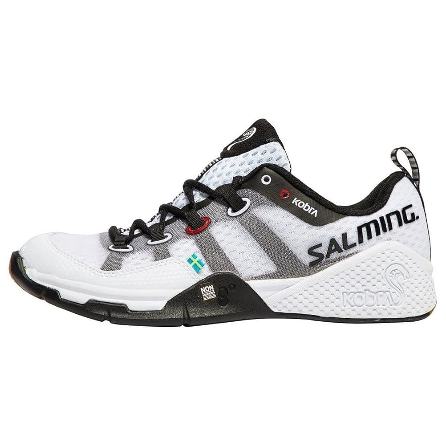 Salming KODIA ホワイト/ブラック バレーボールシューズ Salming KODIA