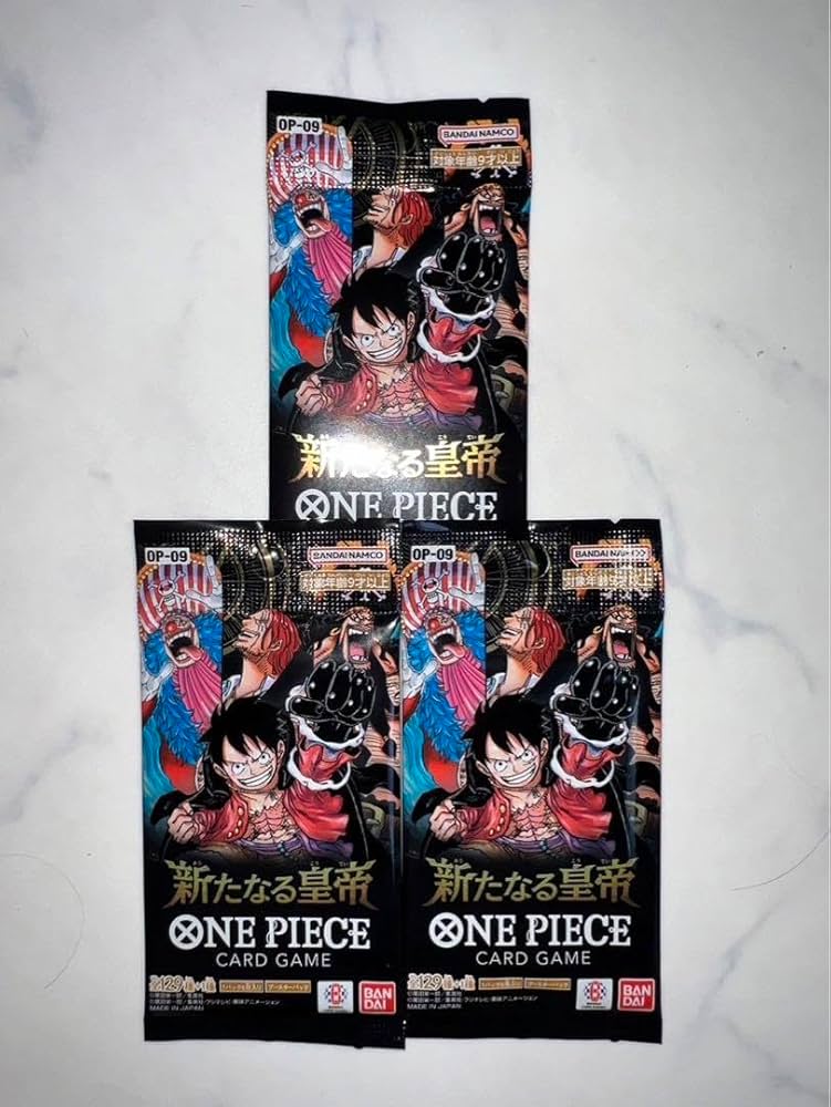 Amazon.co.jp: 数量ワンピースカード 新たなる皇帝 ルフィーコミパラ